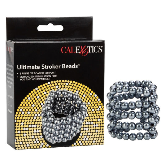 California Exotics Male Masturbators CalExotics Ultimate Stroke Beads - Flexible Pleasure Bead Waterproof Anal