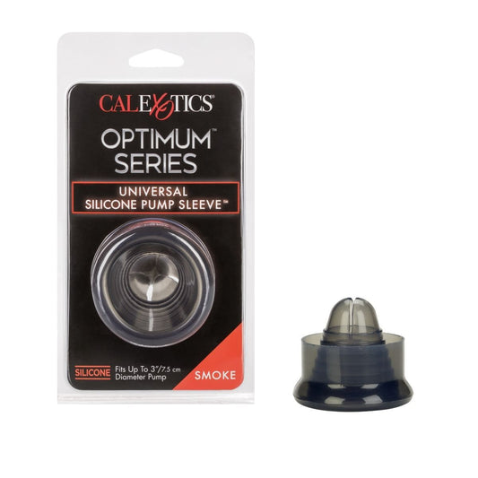 California Exotics Penis Pumps CalExotics Universal Silicone Pump Sleeve - Smoke, Body-Safe Fit Silicone