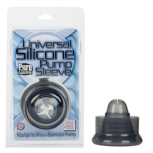 California Exotics Penis Pumps CalExotics Universal Silicone Pump Sleeve - Smoke, Body-Safe Fit Silicone