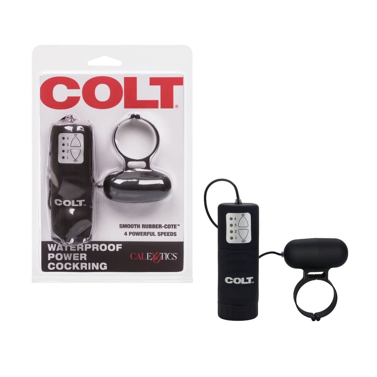 COLT Cock Rings COLT Waterproof Power Cock Ring - Vibrating Erection Ring Waterproof Vibrating