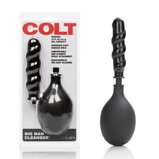 COLT Douche COLT Big Man Cleanser - Oversized Spiraled Douche Silicone Anal