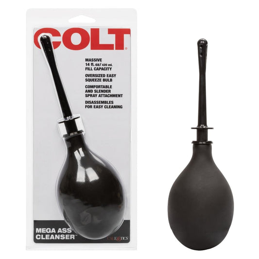 COLT Douche COLT Big Mega Ass Cleanser - Extra?Large Cleansing Bulb with Coil Probe Anal