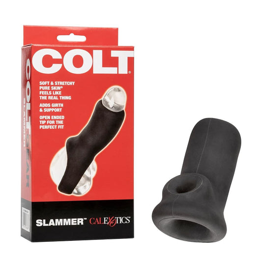 COLT Penis Extenders COLT Slammer Penis Extender - PureSkin Girth Sleeve with Scrotum Strap Couples