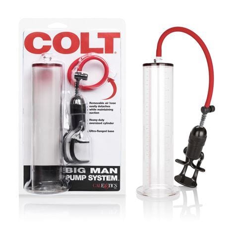 COLT Penis Pumps COLT Big Man Pump System - Oversized Penis Pump for Powerful Suction Silicone