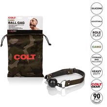 Load image into Gallery viewer, Colt Range Gags COLT Camo Ball Gag
