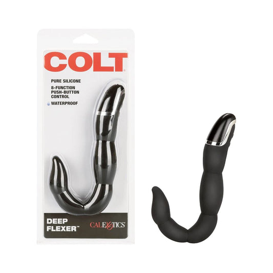 COLT Realistic Vibrators COLT Deep Flexer - 8 Function Prostate & Testicle Massager Silicone Vibrating