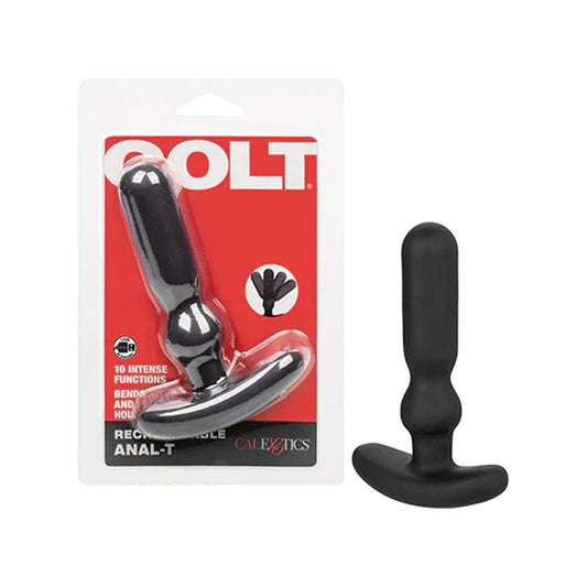 COLT Realistic Vibrators COLT Rechargeable Anal T: Flexible Vibrating Anal Probe