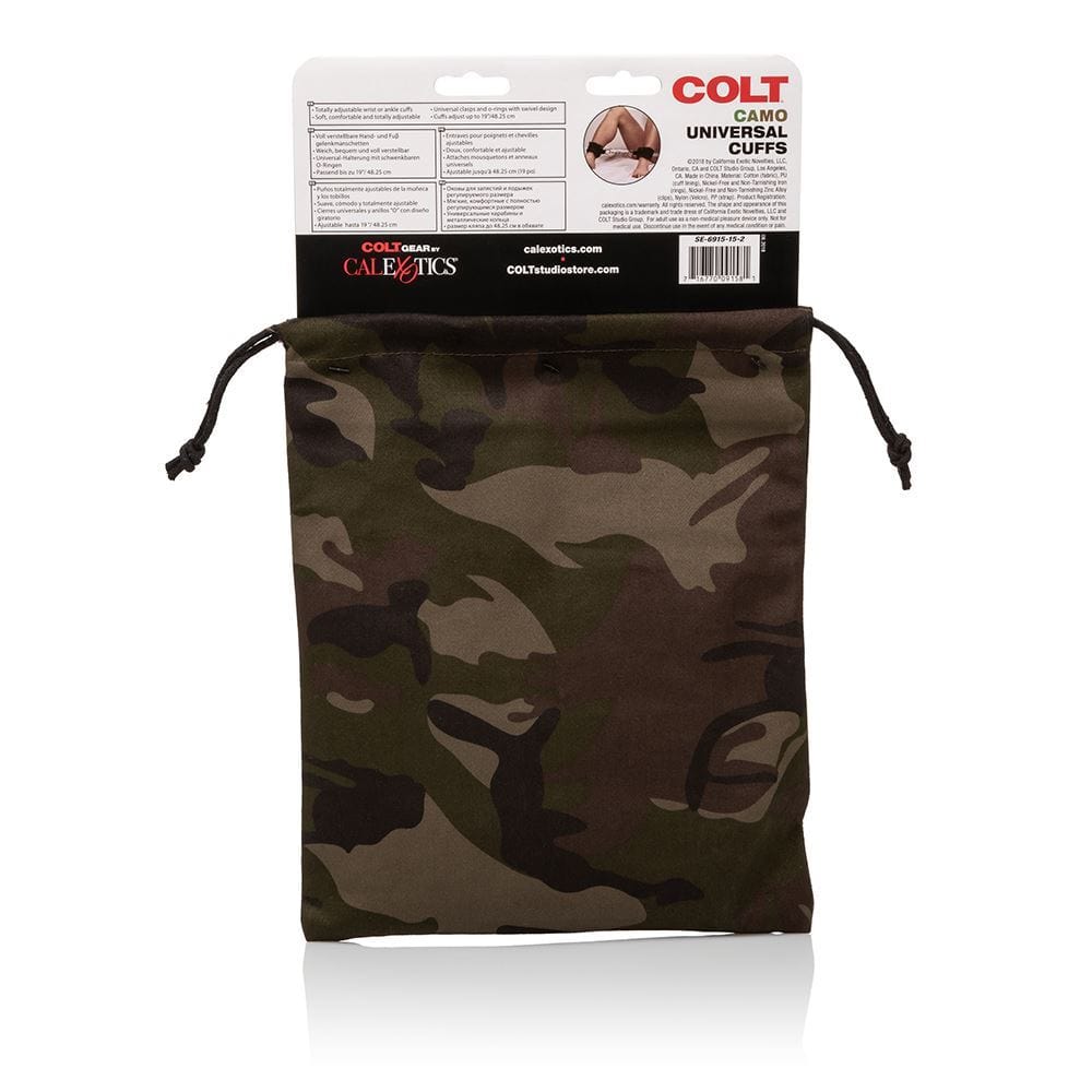 COLT Restraints COLT Camo Universal Cuffs - Adjustable Camouflage Restraints Adjustable
