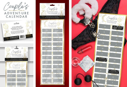 Creative Conceptions LTD Couple's Advent ure Scratch Calendar - 24 Sexy Surprises Couples