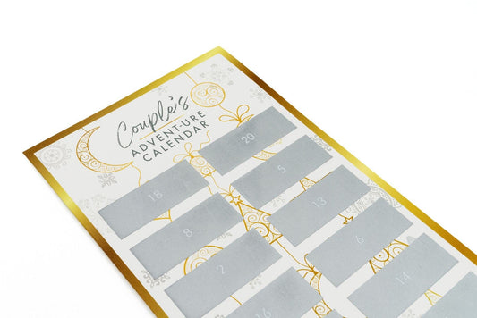 Creative Conceptions LTD Couple's Advent ure Scratch Calendar - 24 Sexy Surprises Couples