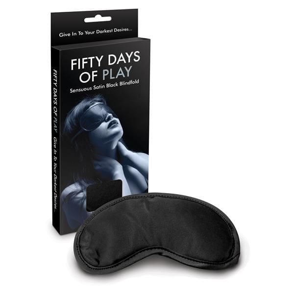 Creative Conceptions LTD Fifty Days of Play Blindfold - Padded Black Eye Mask Couples