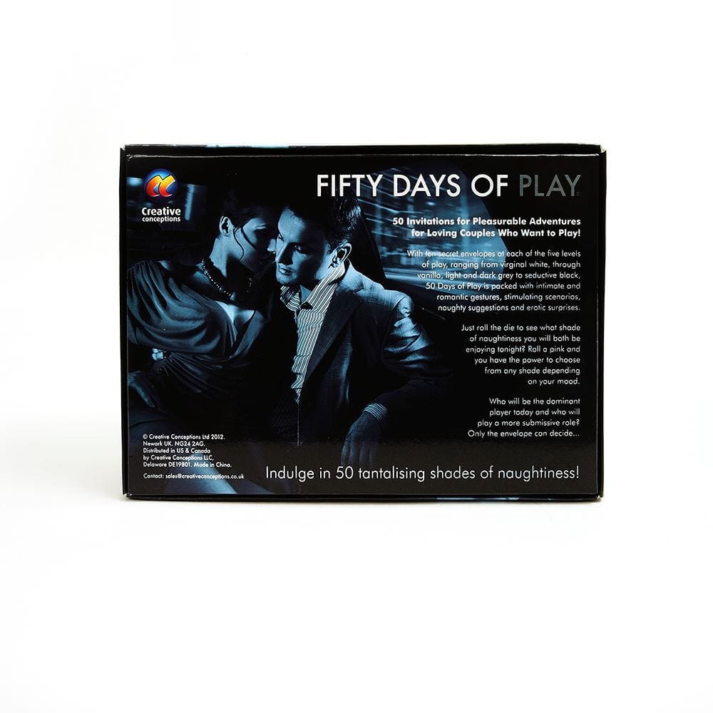 Creative Conceptions LTD Fifty Days of Play Bondage Bundle - Game & Sensual Accessories