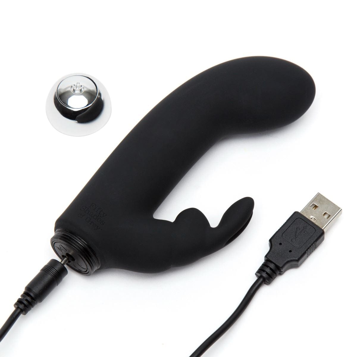 Creative Conceptions LTD Fifty Shades of Grey Greedy Girl Rabbit Vibrator - G-Spot & Clitoral Stimulation