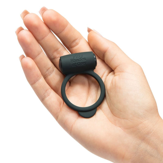 Creative Conceptions LTD Fifty Shades of Grey Vibrating Love Ring Silicone Waterproof Vibrating Clitoral