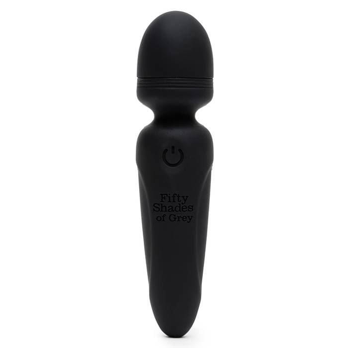 Creative Conceptions LTD Fifty Shades Sensation Rechargeable Mini Wand Vibrator Silicone Vibrating