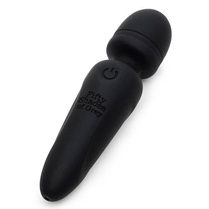 Creative Conceptions LTD Fifty Shades Sensation Rechargeable Mini Wand Vibrator Silicone Vibrating