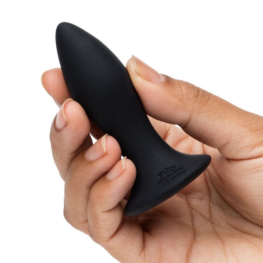 Creative Conceptions LTD Fifty Shades Sensation Rechargeable Vibrating Butt Plug Silicone Waterproof Anal