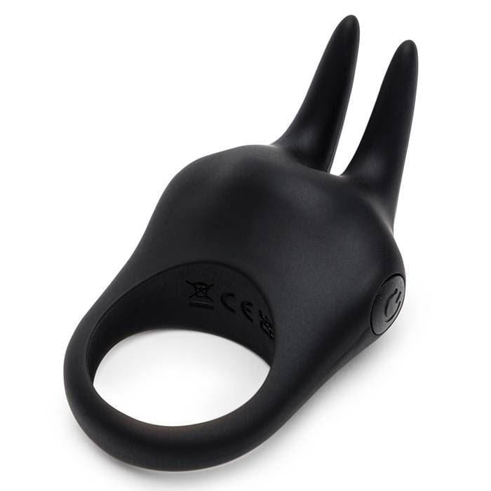 Creative Conceptions LTD Fifty Shades Sensation Rechargeable Vibrating Rabbit Love Ring Silicone
