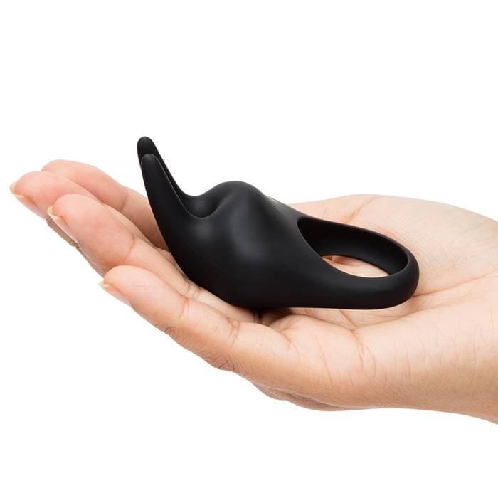 Creative Conceptions LTD Fifty Shades Sensation Rechargeable Vibrating Rabbit Love Ring Silicone
