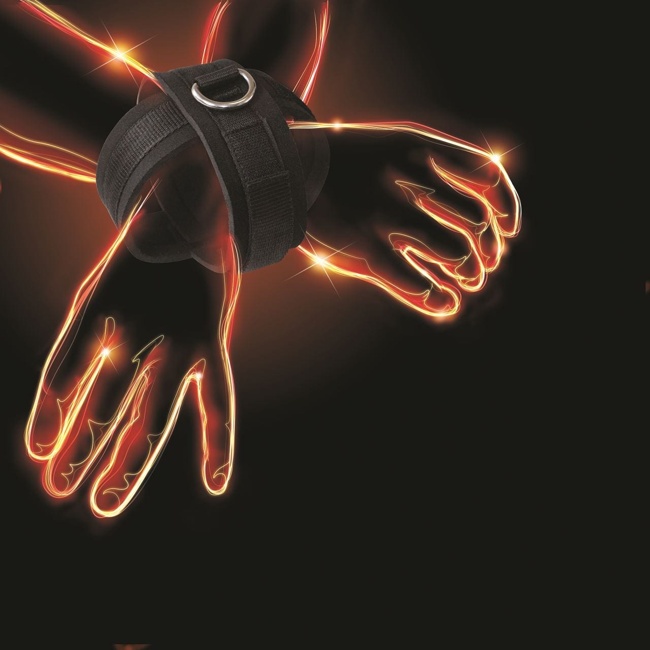 Creative Conceptions LTD Restraints Deluxe Neoprene Cross Cuffs (Spanish Edition)