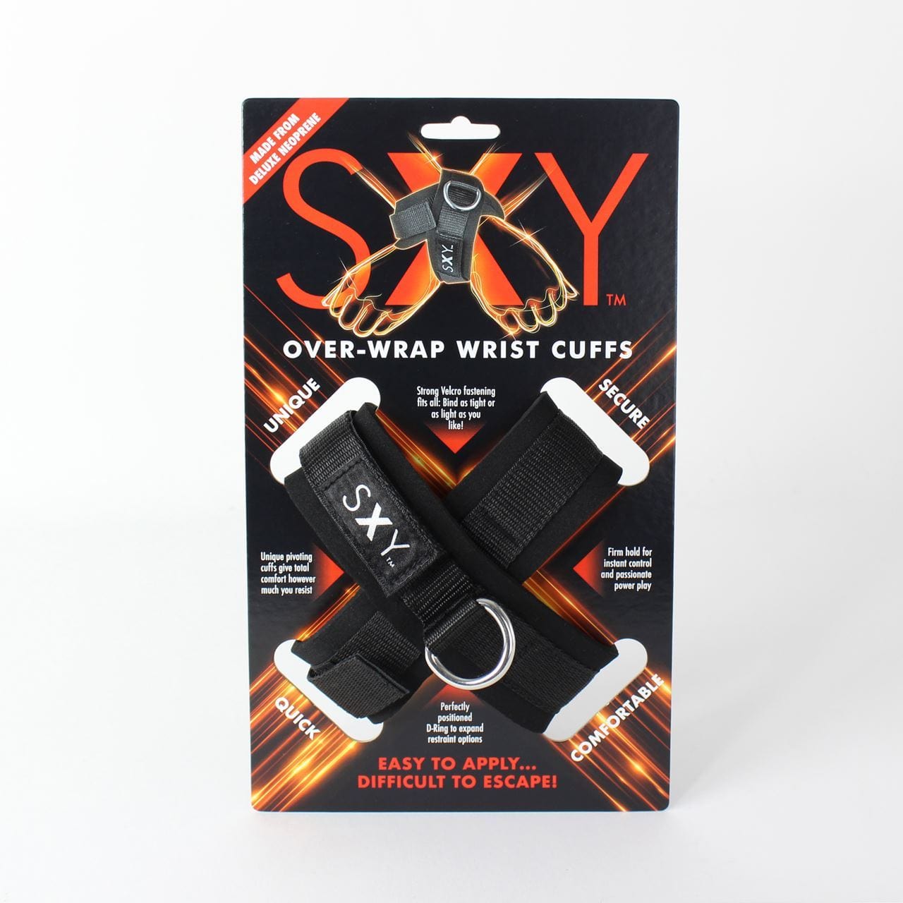 Creative Conceptions LTD Restraints SXY Cuffs - Deluxe Neoprene Cross Cuffs Adjustable