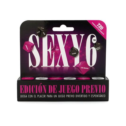 Creative Conceptions LTD Sexy 6 Dice - Foreplay Edition (Spanish) - Romantic Dice Game Couples