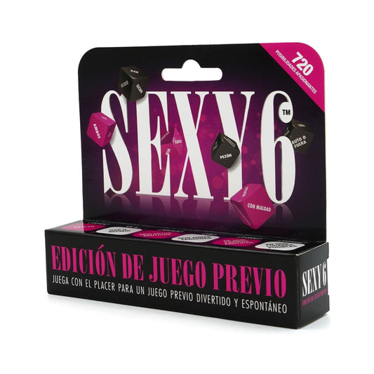 Creative Conceptions LTD Sexy 6 Dice - Foreplay Edition (Spanish) - Romantic Dice Game Couples