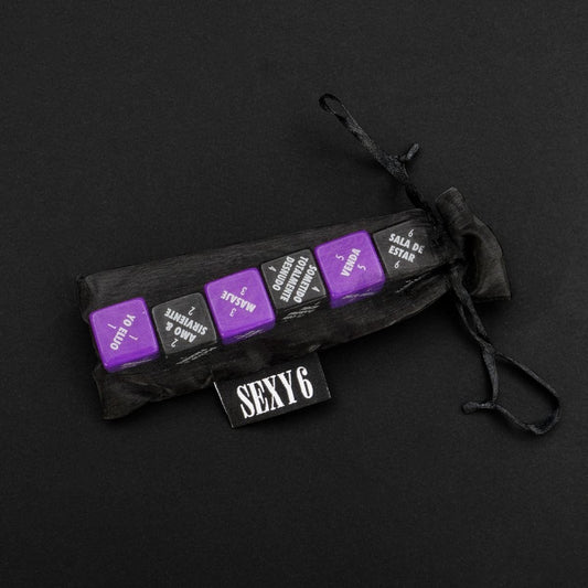 Creative Conceptions LTD Sexy 6 Dice - Kinky Edition (Spanish) - Fetish Dice Game Couples