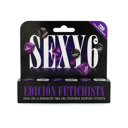Creative Conceptions LTD Sexy 6 Dice - Kinky Edition (Spanish) - Fetish Dice Game Couples