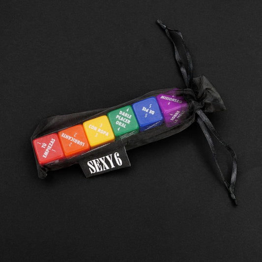 Creative Conceptions LTD Sexy 6 Dice - Pride Edition (Spanish) - Inclusive Dice Game Couples
