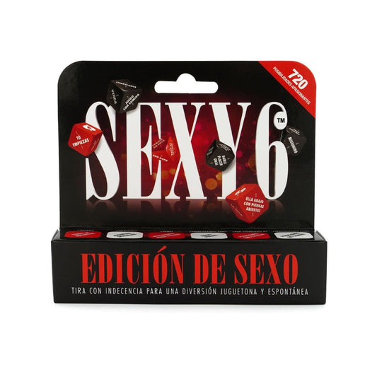 Creative Conceptions LTD Sexy 6 Dice Sex Edition (Spanish) - 720 Sensual Scenarios