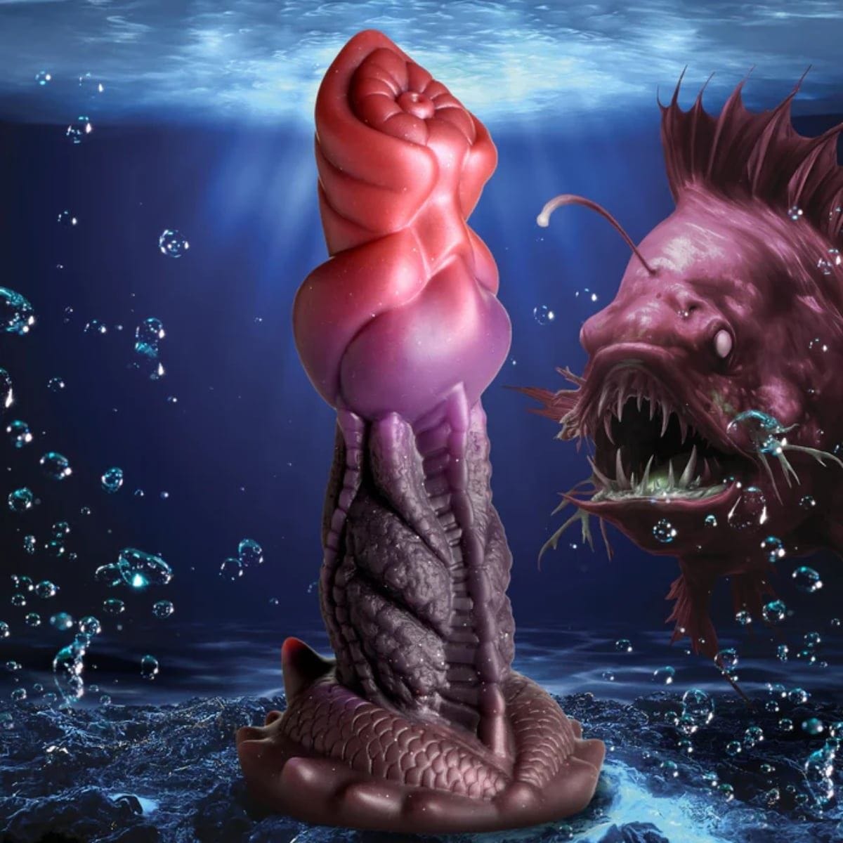 Creature Cocks Fantasy Dildos Creature Cocks Deep Diver Silicone Dildo - Fantasy Dildo, Silicone