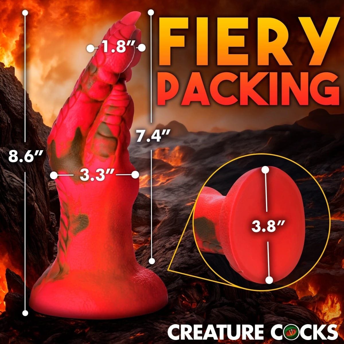 Creature Cocks Fantasy Dildos Creature Cocks Demon Claw Fisting Silicone Dildo - Fantasy Dildo, Fantasy