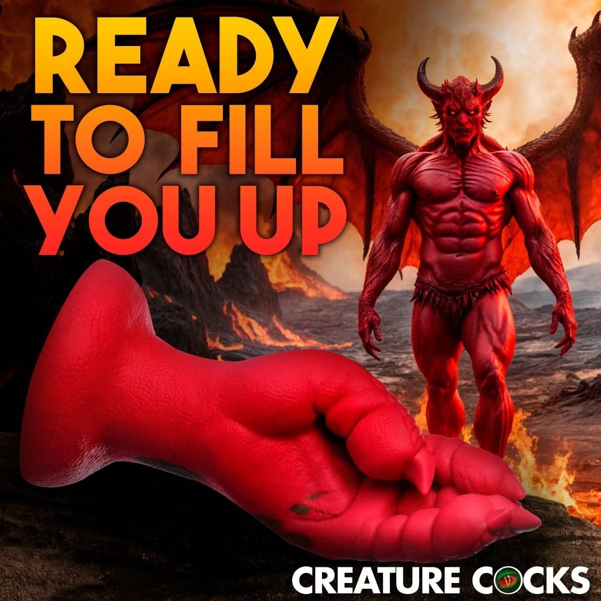 Creature Cocks Fantasy Dildos Creature Cocks Demon Claw Fisting Silicone Dildo - Fantasy Dildo, Fantasy