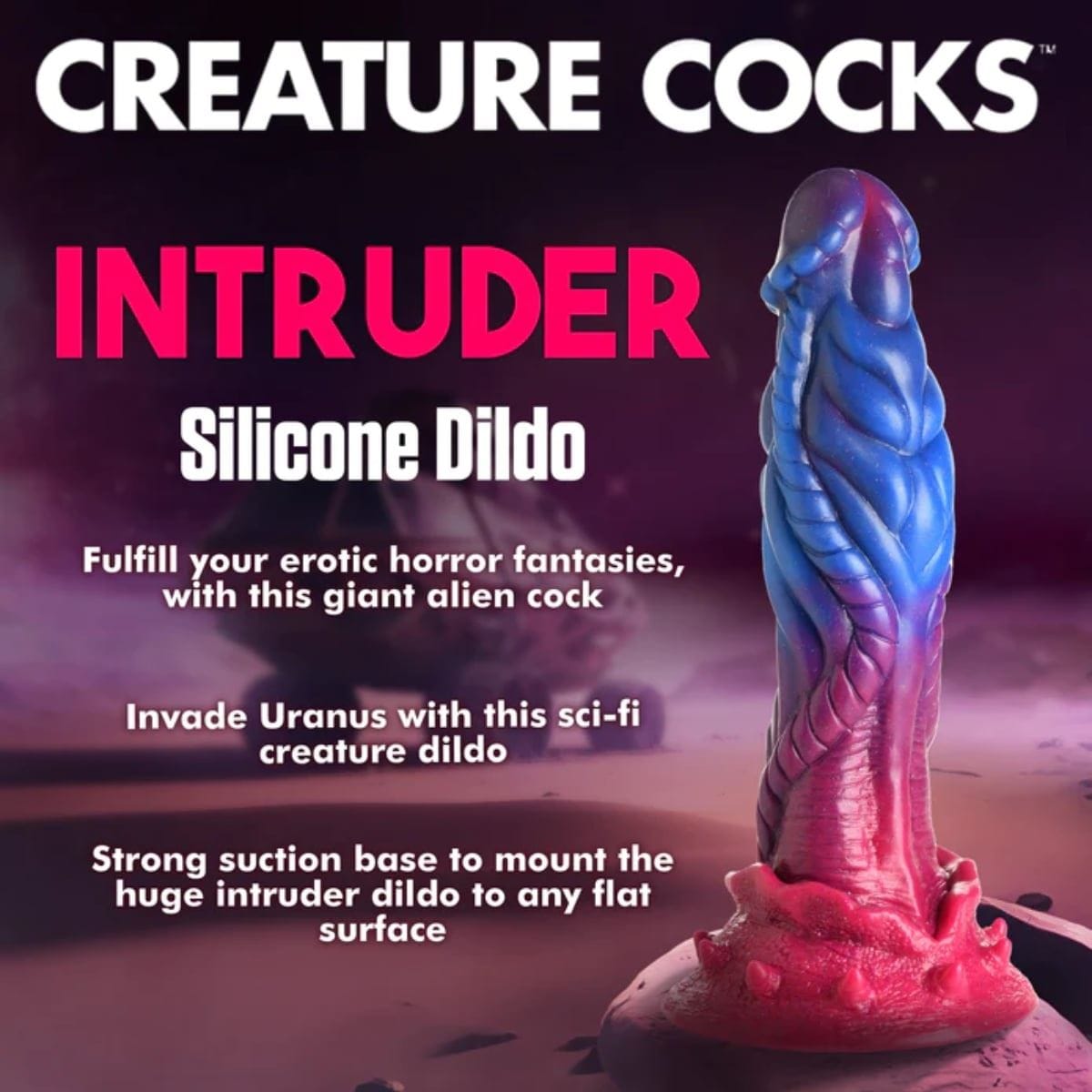 Creature Cocks Fantasy Dildos Creature Cocks Intruder Alien Silicone Dildo - Fantasy Dildo, Fantasy Design