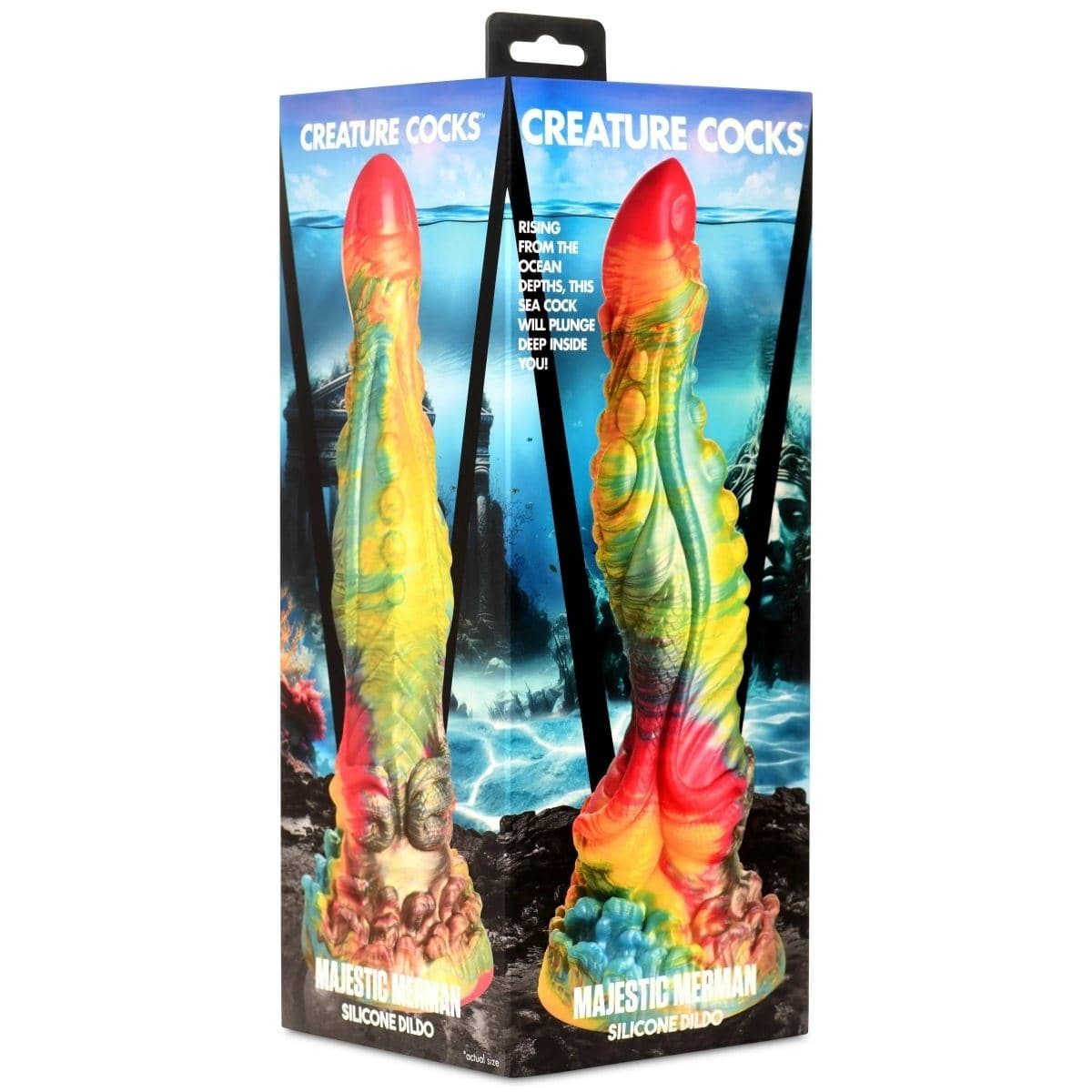 Creature Cocks Fantasy Dildos Creature Cocks Majestic Merman Silicone Dildo - Fantasy Dildo, Silicone