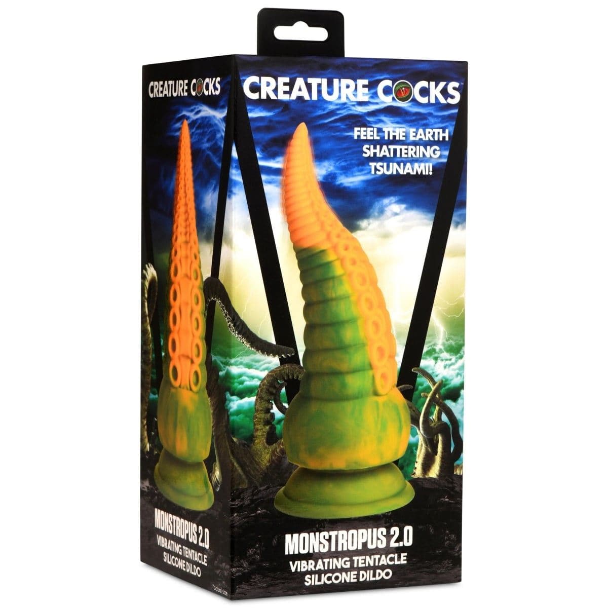 Creature Cocks Fantasy Dildos Creature Cocks Monstropus 2.0 Vibrating Tentacle Silicone Dildo - Fantasy Dildo