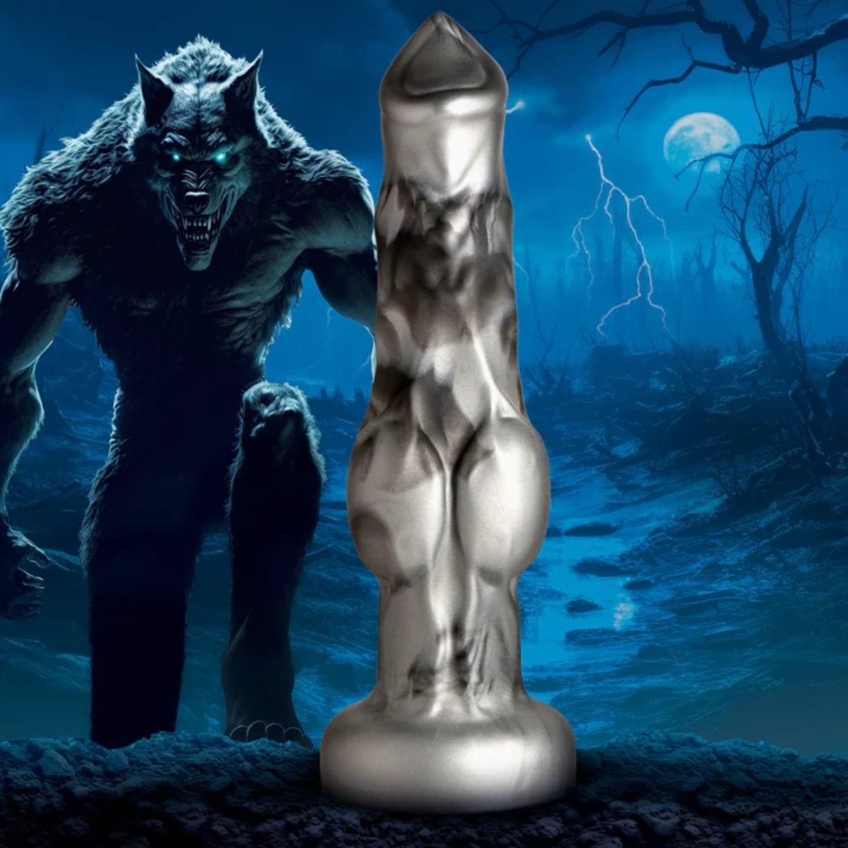 Creature Cocks Fantasy Dildos Creature Cocks Night Prowler Silicone Dildo Medium - Fantasy Dildo, Silicone
