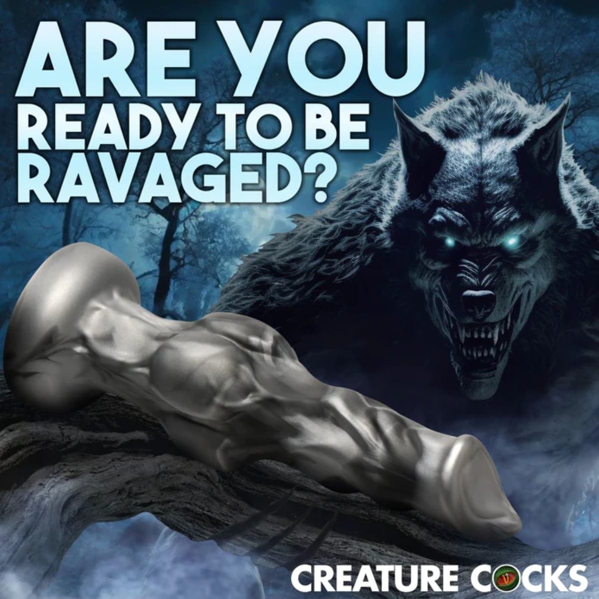 Creature Cocks Fantasy Dildos Creature Cocks Night Prowler Silicone Dildo Medium - Fantasy Dildo, Silicone