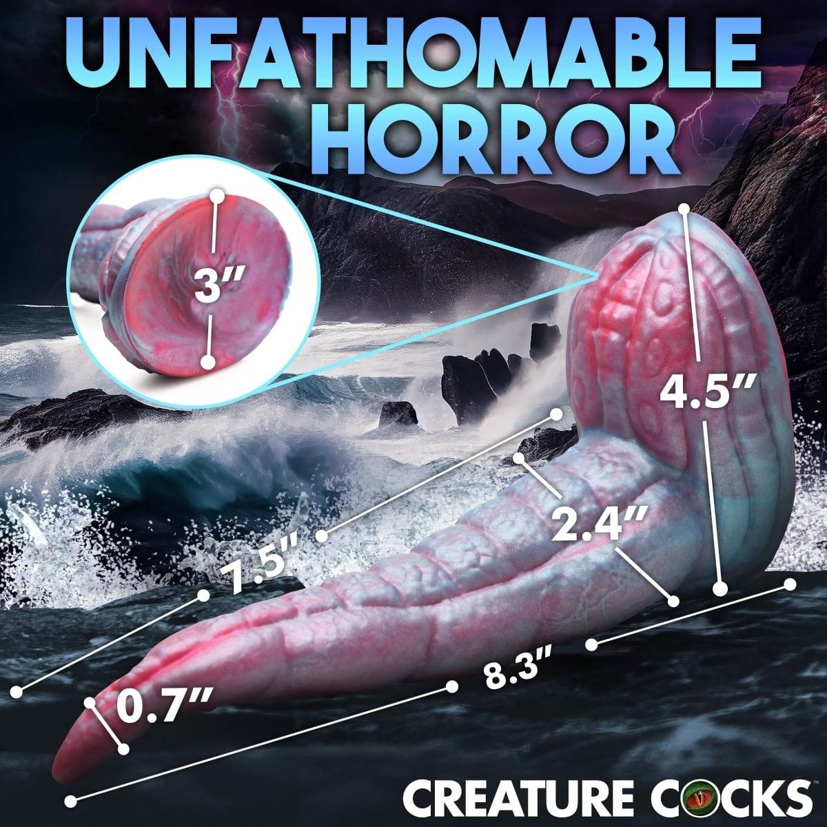Creature Cocks Fantasy Dildos Creature Cocks Tentacle Cock Silicone Dildo - Fantasy Dildo, Fantasy Design