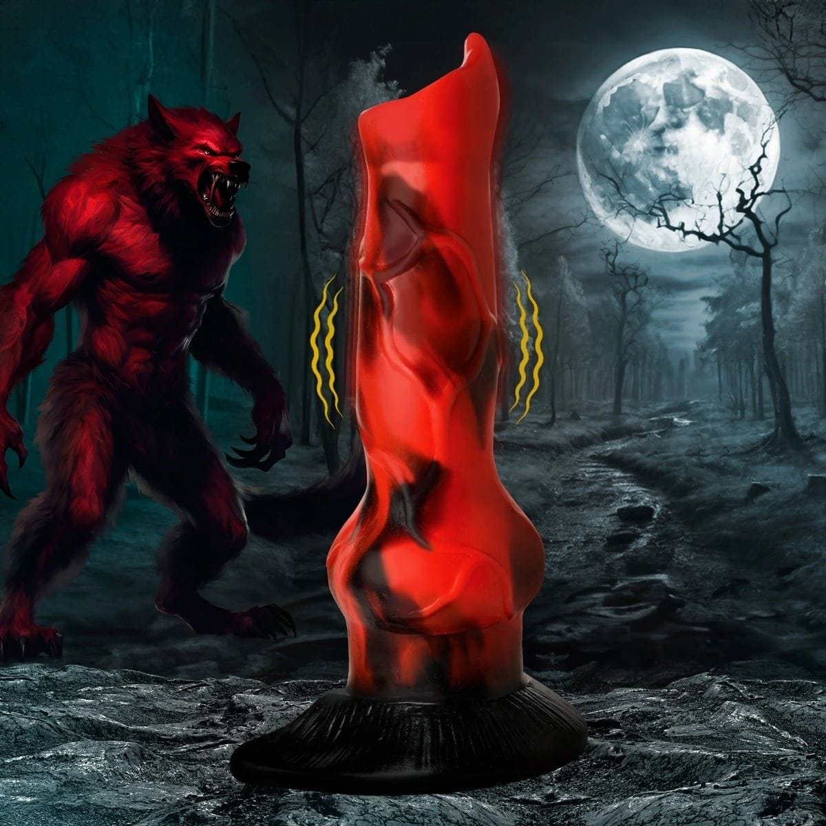 Creature Cocks Fantasy Dildos Creature Cocks Vibra Beast Vibrating Silicone Dildo - Fantasy Dildo, Silicone