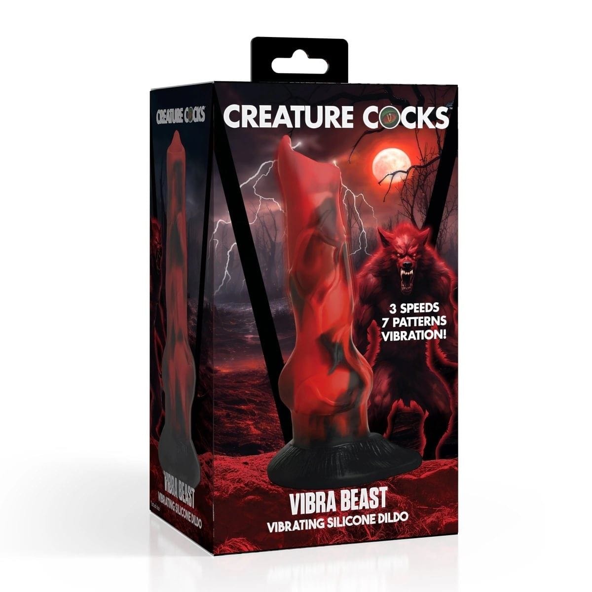Creature Cocks Fantasy Dildos Creature Cocks Vibra Beast Vibrating Silicone Dildo - Fantasy Dildo, Silicone