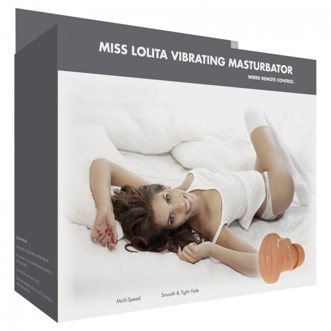 Linx Miss Lolita Vibrating Masturbator Flesh - Male Masturbator, Vibrating