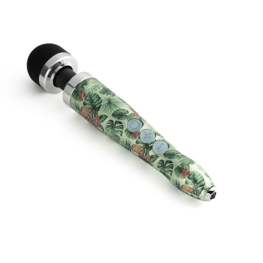 DOXY Wand Vibrators Doxy Die Cast 3 Rechargeable - Pineapple Hydrographic | Compact Rechargeable Wand Vibrator