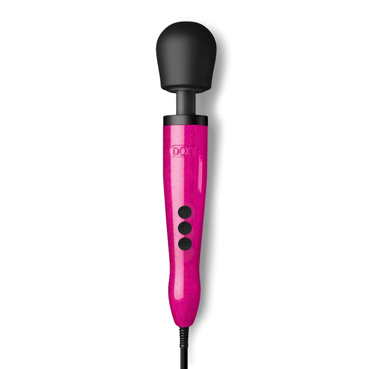DOXY Wand Vibrators Doxy Die Cast - Hot Pink  | Powerful Full?Size Wand Vibrator Silicone Vibrating