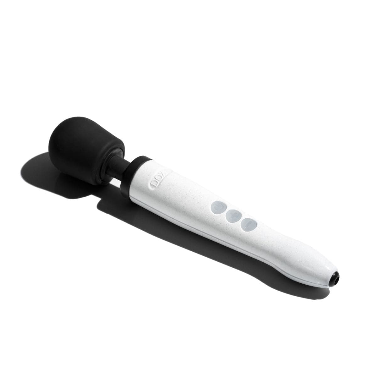 DOXY Wand Vibrators Doxy Die Cast Rechargeable - Stardust White  | Powerful Full?Size Wand Vibrator