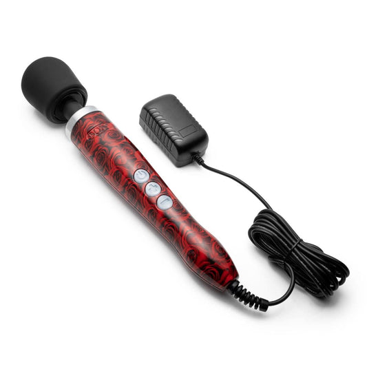 DOXY Wand Vibrators Doxy Die Cast - Roses | Premium Die Cast Wand Vibrator Silicone Vibrating