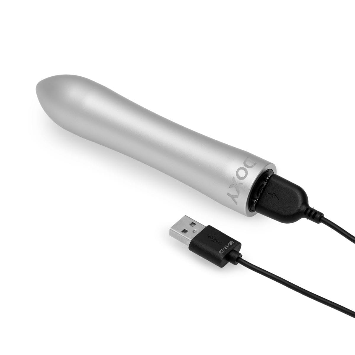 DOXY Wand Vibrators Doxy - Silver Bullet | Rechargeable Mini Vibrator Silicone USB Rechargeable