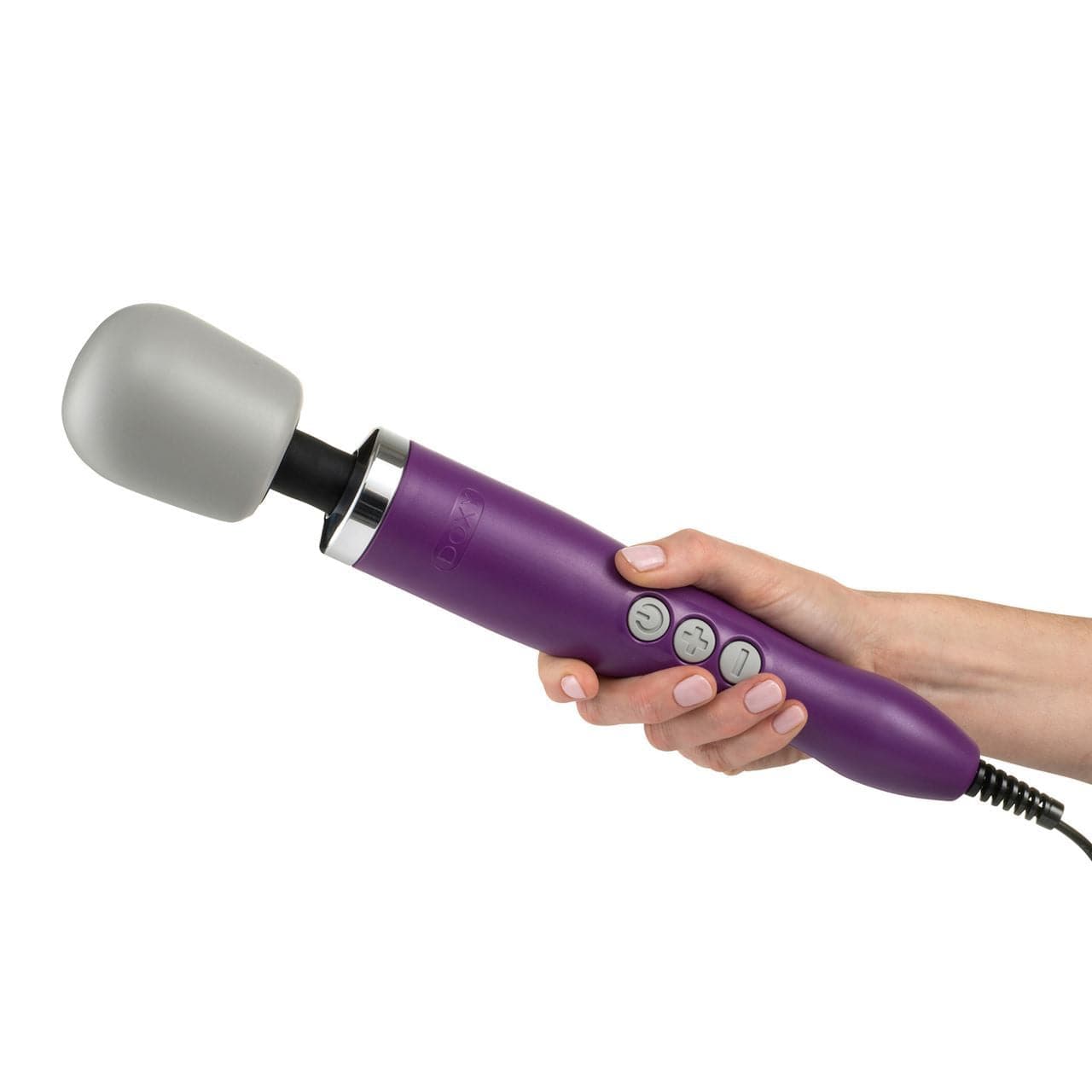 Doxy Wand Vibrators Doxy Wand Original Purple Massager UK Mains Plug Very Powerful Made In UK