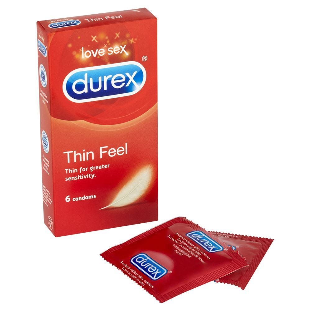 Durex Condoms Durex Thin Feel 6's | DUREX Sexual Wellness